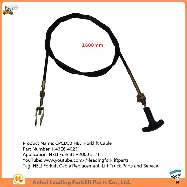 CPCD50 HELI Forklift Cable
