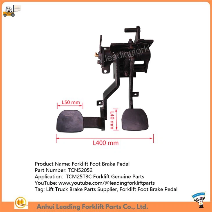 Forklift Foot Brake Pedal