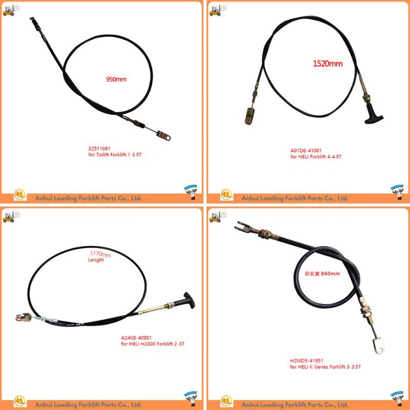 HELI Forklift Engine Hood Cable HELI Forklift Engine Hood Cable