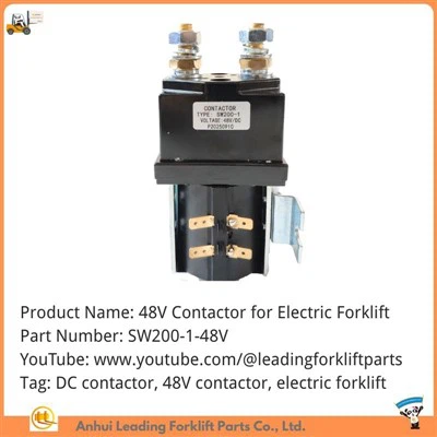 Carretó elevador DC Contactor|Contactor 48V DC|Carretó elevador elèctric 48V Contactor|SW200-1-48V