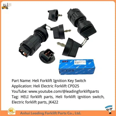 Peces de carretons elevadors elèctrics Heli|Interruptor d'encesa amb clau de carretó elevador|JK422