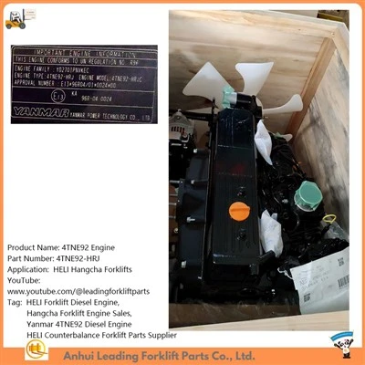 Yanmar 4TNE92|Motor de carretons elevadors dièsel en venda|Proveïdor de peces de carretons elevadors contrapesos HELI